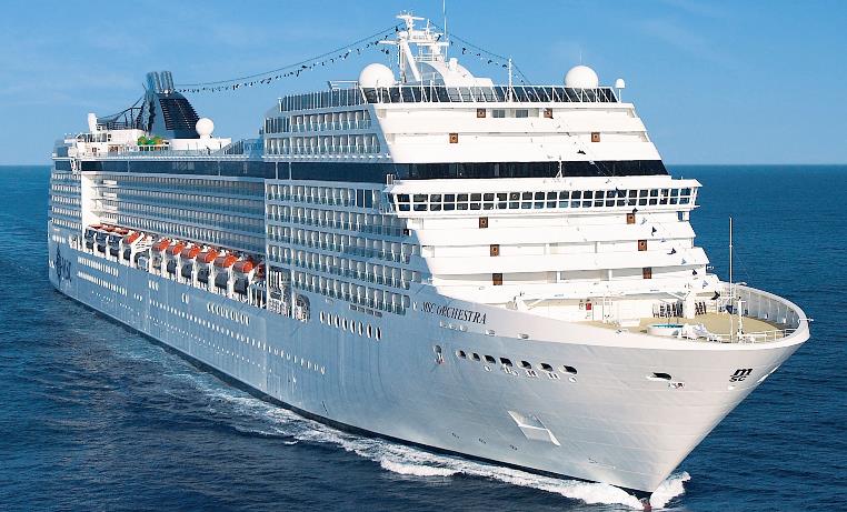 Cruzeiro 2026 Internacional Janeiro Mediterrâneo Europa MSC Orchestra